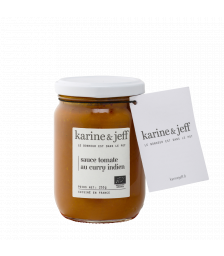 Karine & Jeff - Sauce tomate au curry Indien