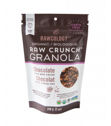 Rawcology - Pack de 2 Granolas Citron et Myrtilles - Sans sucres ajoutés, sans gluten, paleo